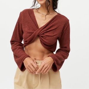 UO Front Twist Top